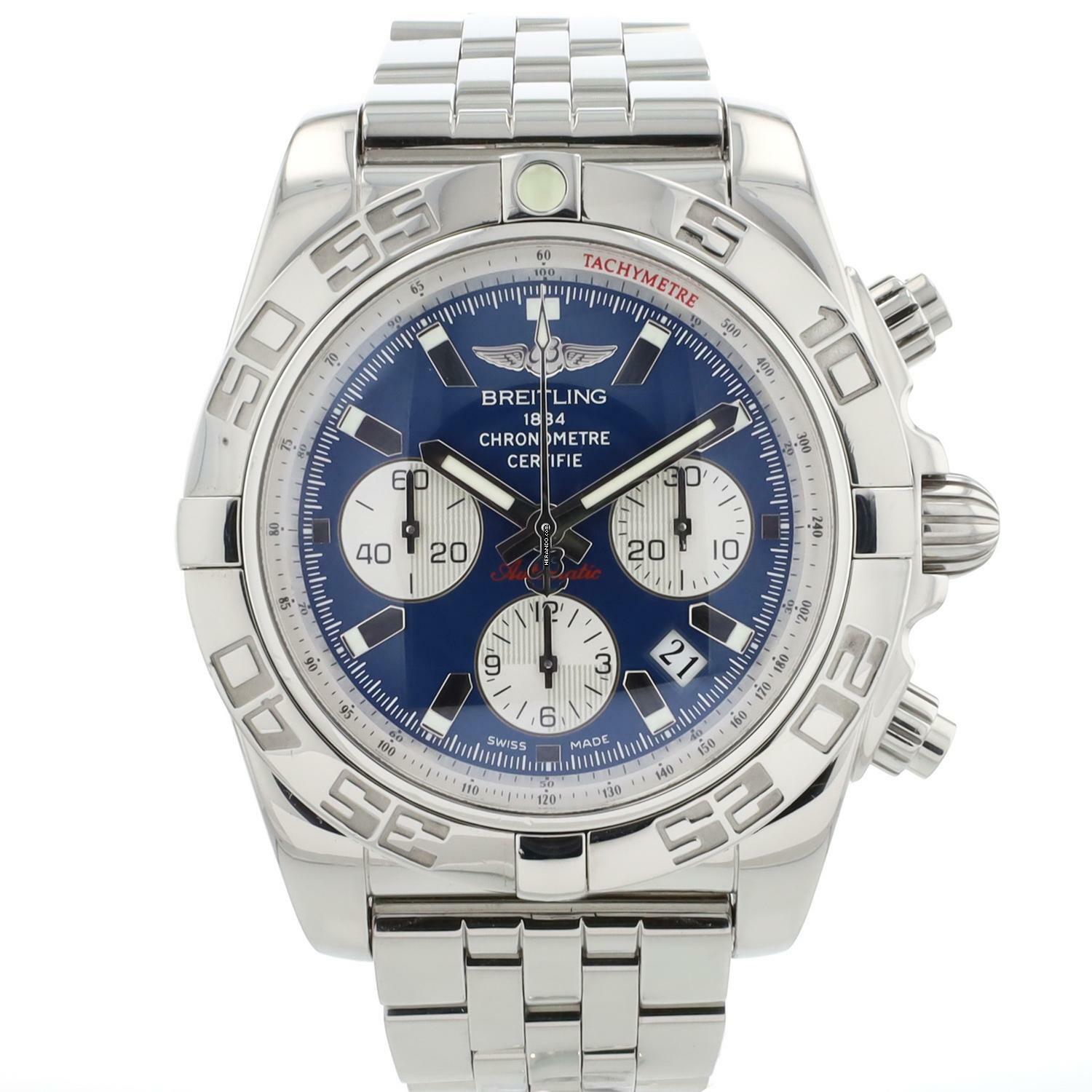 Thumbnail von Breitling Chronomat 44 Steel Blue Dial