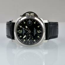 Thumbnail von Panerai Luminor GMT Automatic 40MM PAM00159 automatic 2004's Full Set TOP Condition