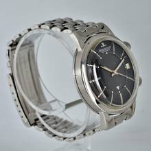 Thumbnail von Jaeger-LeCoultre Memovox Jumbo Alarm wrist E855 black dial Automatic steel 1964