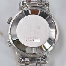 Thumbnail von Jaeger-LeCoultre Memovox Jumbo Alarm wrist E855 black dial Automatic steel 1964