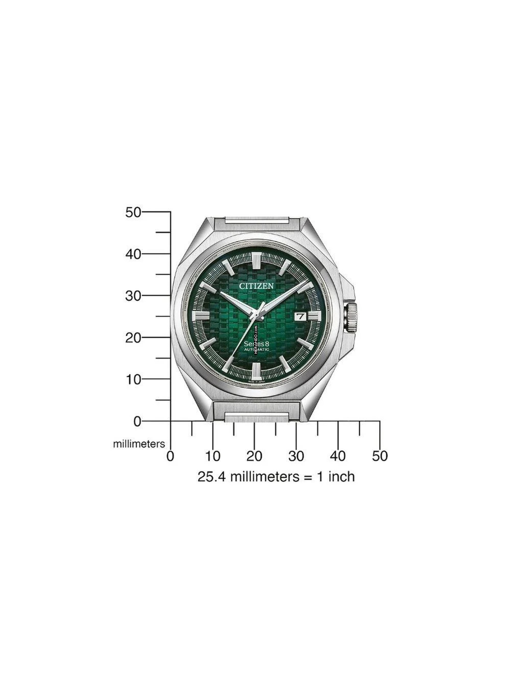 Thumbnail von Citizen NB6050-51W Herrenuhr Series 8 Automatik 40mm 10ATM