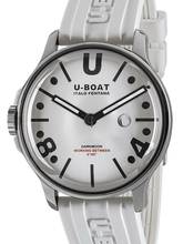 Thumbnail von U-Boat 9542 Darkmoon White SS Herrenuhr 44mm 5ATM