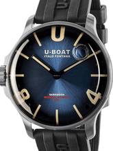 Thumbnail von U-Boat 8704/E Darkmoon Blue SS Soleil Herrenuhr 44mm 5ATM