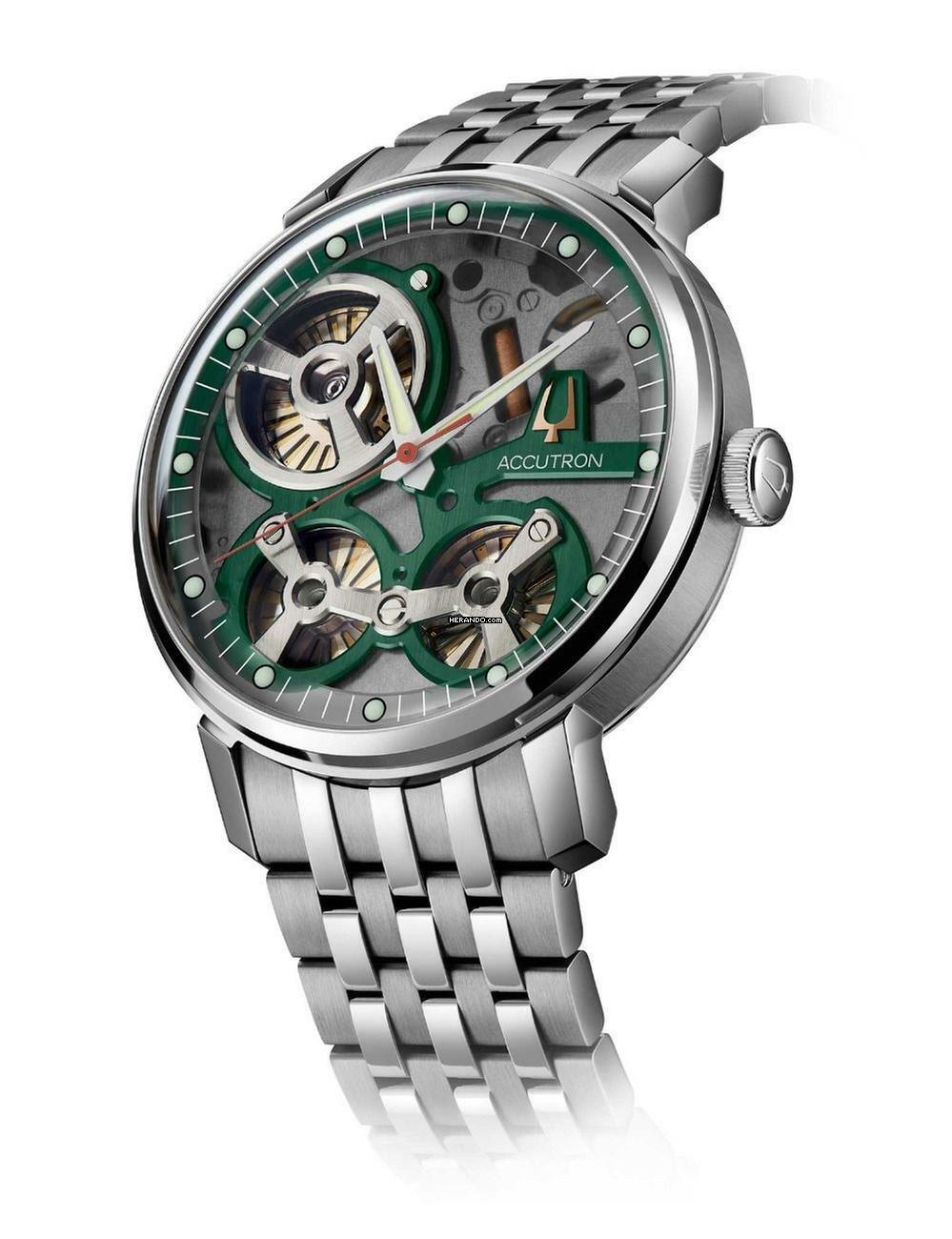 Bulova Accutron 2ES6A006 Herrenuhr Accutron Spaceview 44mm 5ATM