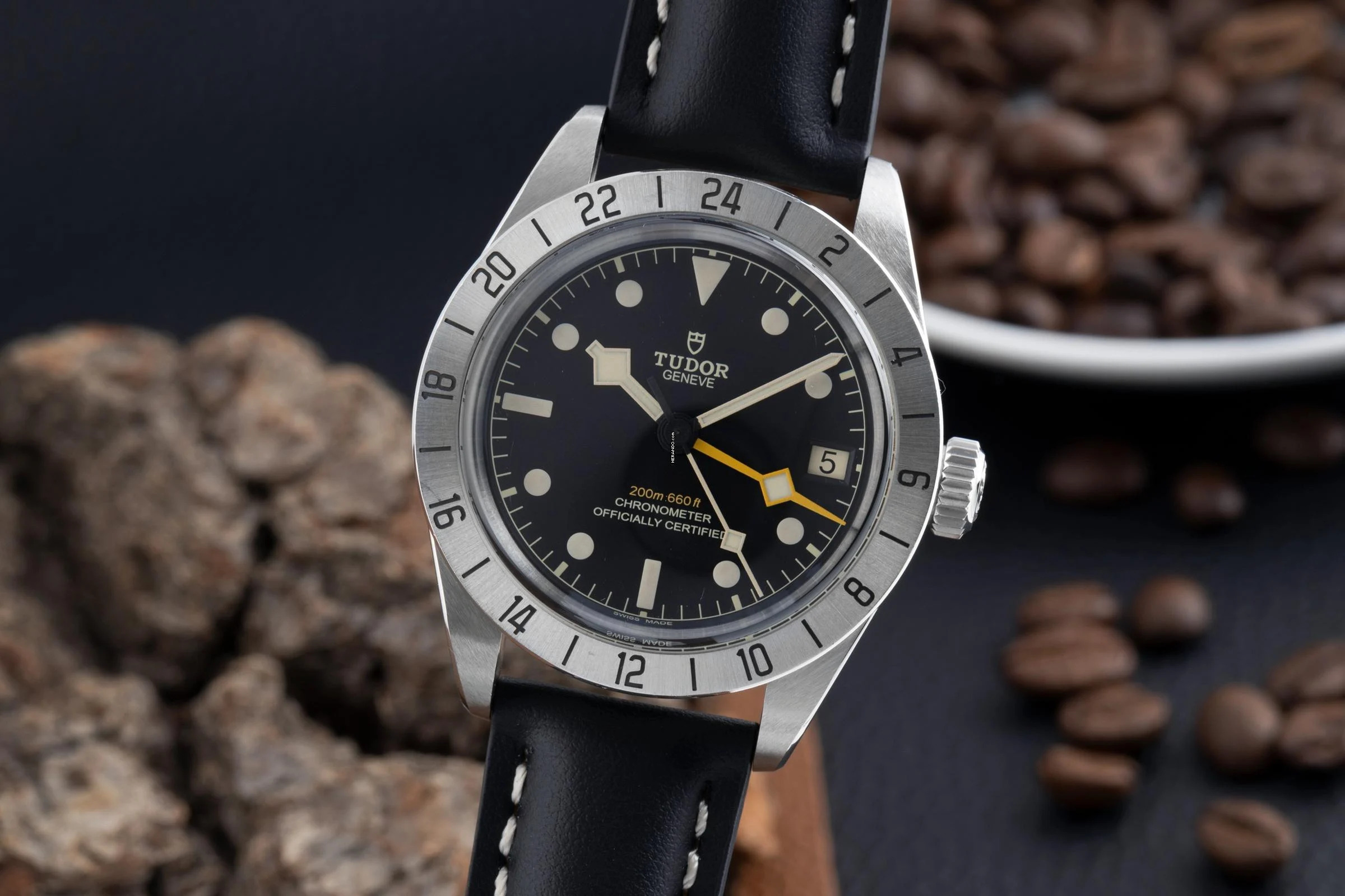 Tudor Black Bay Pro Edelstahl Automatik Herrenuhr Ref. M79470 Papiere 2022