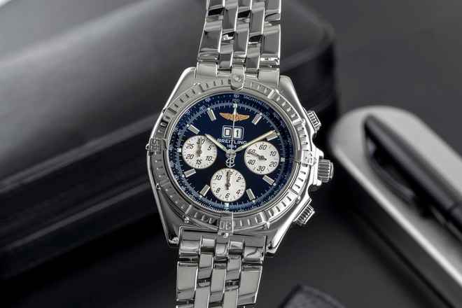  Breitling Crosswind Special Chronograph Automatik Big Date Edelstahl Ref. A44355 