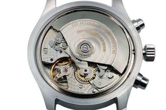 Thumbnail von IWC Fliegeruhr Spitfire Chronograph Fliegerchronograph Spitfire Day-Date Stahl Automatik Herren Ref IW370628 B&P