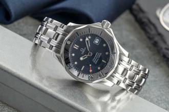 Thumbnail von Omega Seamaster Professional 300M Edelstahl Quarz Damenuhr Ref. 2582.80.00