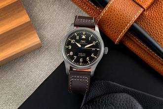 Thumbnail von IWC Fliegeruhr Mark Pilot Mark XVIII Heritage Automatik Titan Datum Herrenuhr Ref. IW327006