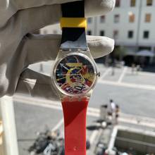 Thumbnail von Swatch Art Special GZ107 Rorrim 5 by Tadanori Yokoo 5th anniversary 1987 Full Set NEW