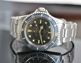 Thumbnail von Rolex Submariner (No Date) 5512 Eagle Beak Underline galvanic gilt radium dial 1961