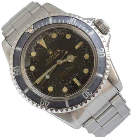  Rolex Submariner (No Date) 5512 Eagle Beak Underline galvanic gilt radium dial 1961 