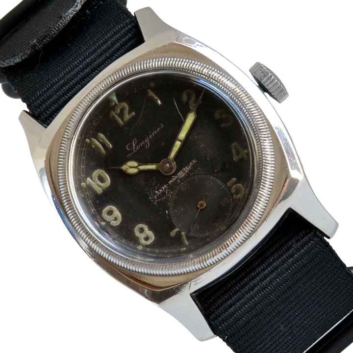  Longines Majetek 3582 Big Turtle WWII Czechoslovak Air Force 1948’s  
