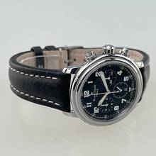 Thumbnail von Blancpain Léman Fly-Back Chronograph Automatik Lederband ZB Schwarz Erstbesitz deutsche Auslief. inkl. Originalpapiere Erstkaufrechnung Serviceunterlagen