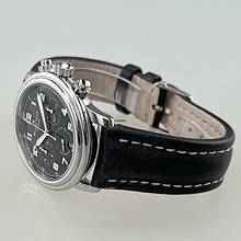 Thumbnail von Blancpain Léman Fly-Back Chronograph Automatik Lederband ZB Schwarz Erstbesitz deutsche Auslief. inkl. Originalpapiere Erstkaufrechnung Serviceunterlagen
