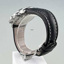 Thumbnail von Blancpain Léman Fly-Back Chronograph Automatik Lederband ZB Schwarz Erstbesitz deutsche Auslief. inkl. Originalpapiere Erstkaufrechnung Serviceunterlagen