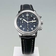 Thumbnail von Blancpain Léman Fly-Back Chronograph Automatik Lederband ZB Schwarz Erstbesitz deutsche Auslief. inkl. Originalpapiere Erstkaufrechnung Serviceunterlagen