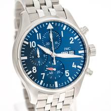 Thumbnail von IWC Fliegeruhr Chronograph Pilot's 43 Blue – IW378004 – NEW & Unworn – 08/2025 Full Set Germany