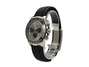 Thumbnail von Rolex Daytona Weißgold / Oysterflex Ref. 116519LN Grau