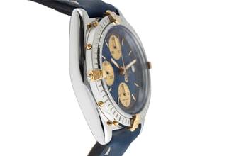 Thumbnail von Breitling Chronomat Chronograph Stahl / vergoldet Automatik Ref. B13050 Papiere