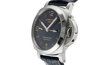 Thumbnail von Panerai Luminor GMT Automatic Stahl Herrenuhr Ref. PAM01033 Box & Papiere 2019
