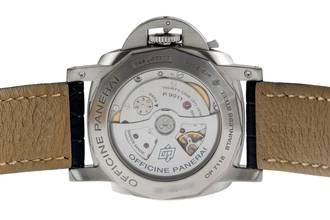 Thumbnail von Panerai Luminor GMT Automatic Stahl Herrenuhr Ref. PAM01033 Box & Papiere 2019