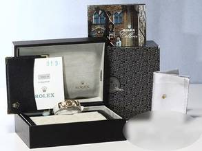 Thumbnail von Rolex Cellini 5221 Gelbgold 750 Handaufzug Diamanten 18kt Yellow Gold Damen Damenuhr