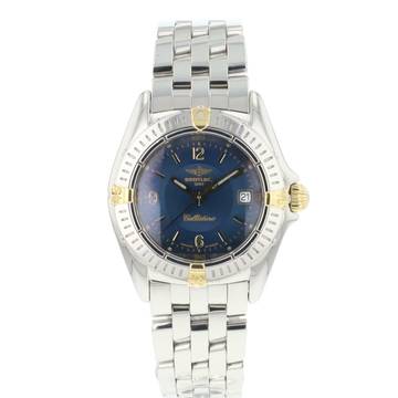  Breitling Callistino Steel Blue Dial  