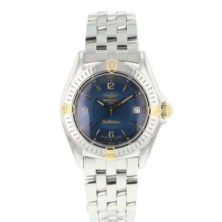  Breitling Callistino Steel Blue Dial  