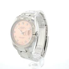 Thumbnail von Rolex Oyster Perpetual Date 34MM Fluted Pink Diamond Dial