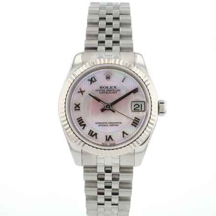  Rolex Datejust 31 Midsize Jubilee Fluted Myriad MOP Dial  