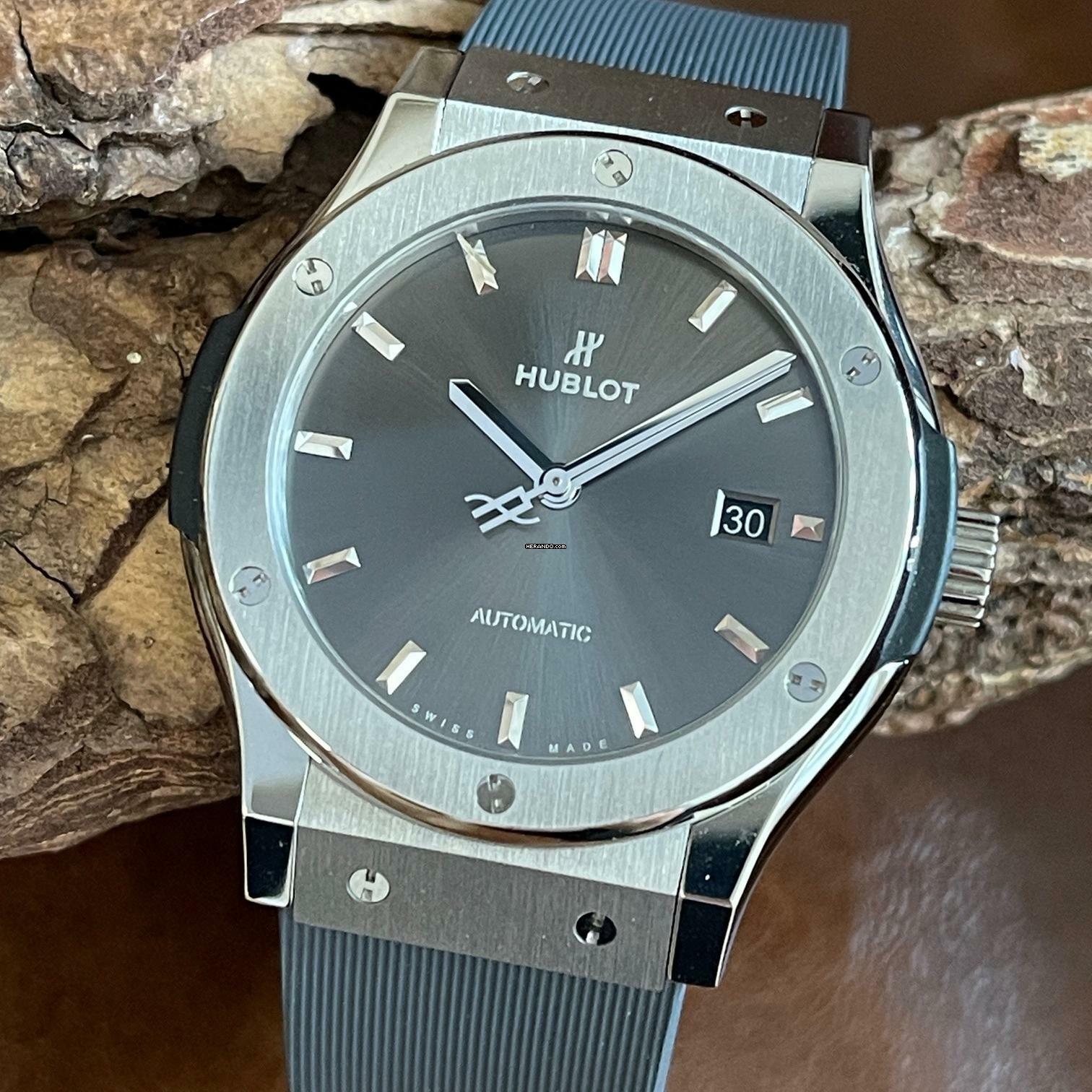  Hublot Classic Fusion Racing Grey Classic Fusion 42 Titan - FULLSET - Ref. 542.NX7071.RX  