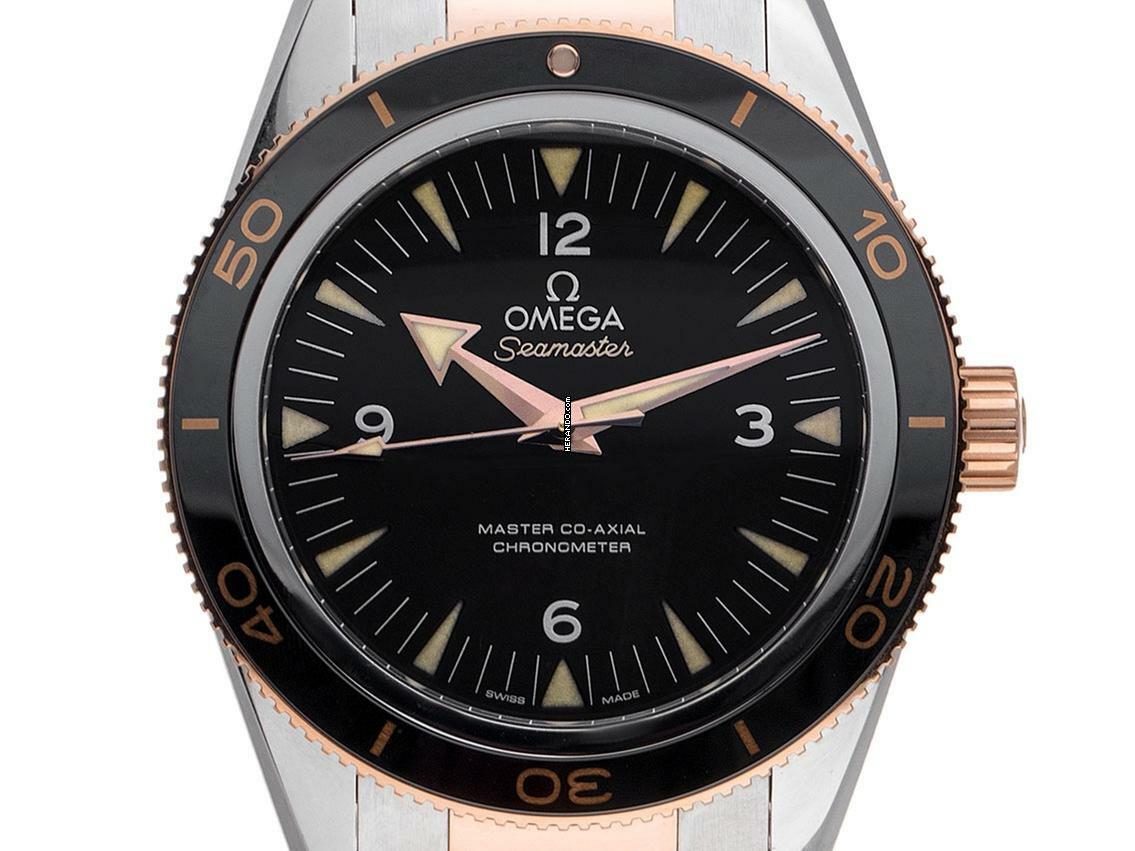  Omega Seamaster 300 Ref.233.20.41.21.01.001 2022 Full Set Ungetragen 