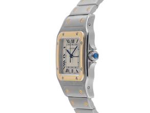 Thumbnail von Cartier Santos Galbée GM Ref.187901 2001 Full Set sehr gut Vintage