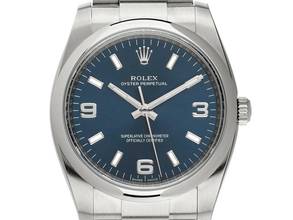 Thumbnail von Rolex Oyster Perpetual 34 Ref.114200 2020 LC 100 Full Set wie Neu Vintage