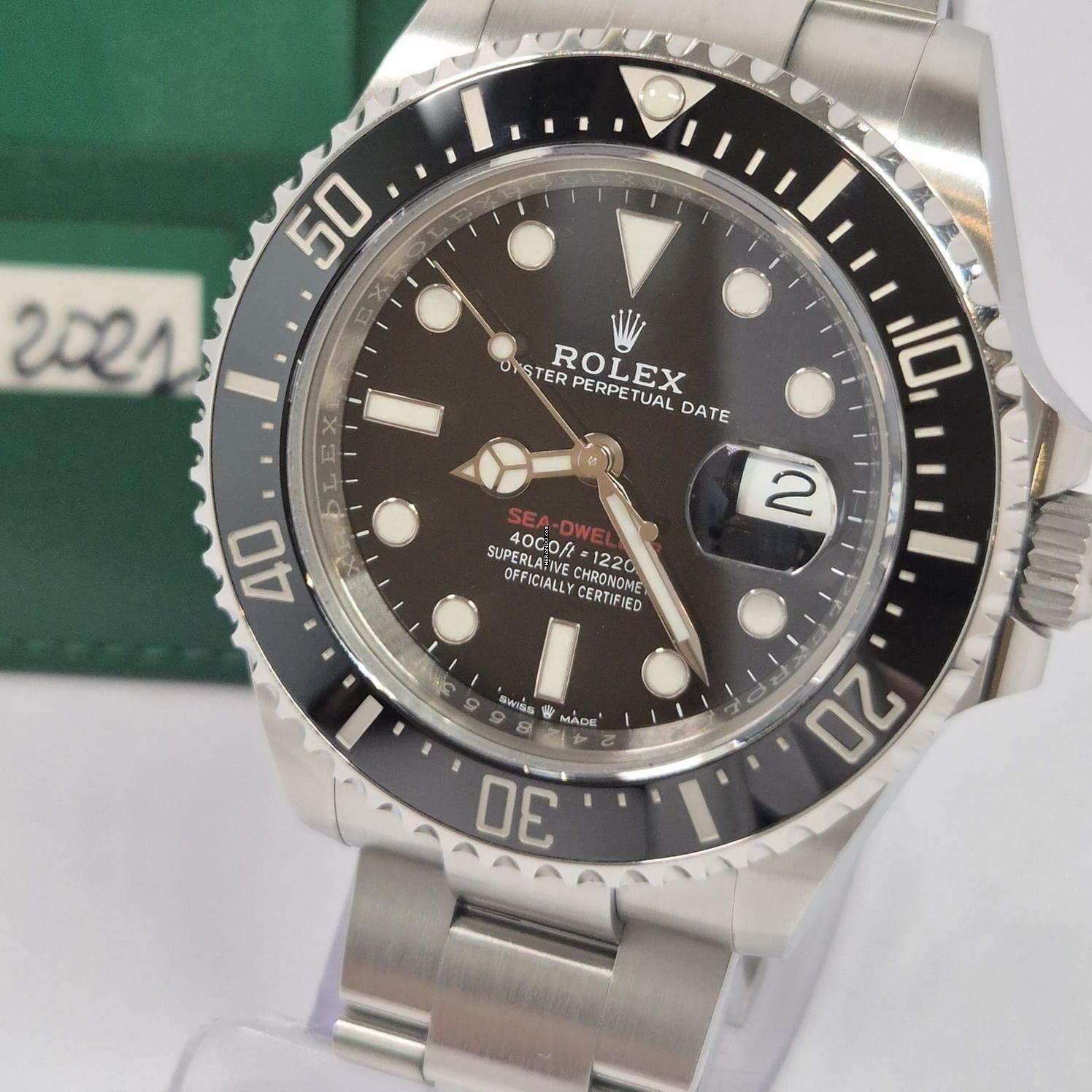 Thumbnail von Rolex Sea-Dweller Red Full Steel 43mm Completo