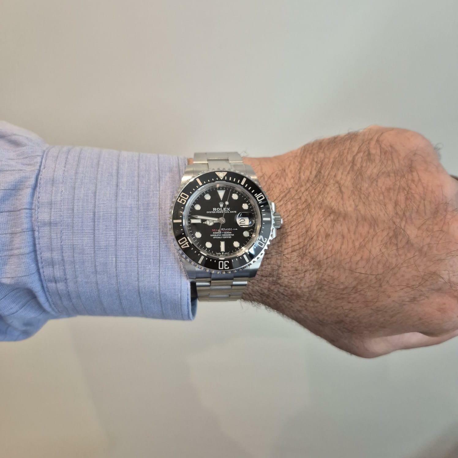 Thumbnail von Rolex Sea-Dweller Red Full Steel 43mm Completo