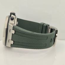 Thumbnail von Audemars Piguet Royal Oak Offshore Flyback Militaire Green Titanium 42mm Automático Completo