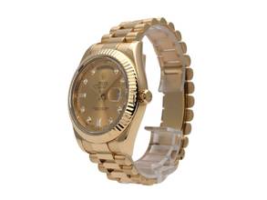 Thumbnail von Rolex Day-Date II 218238 Gelbgold Champagner Diamant