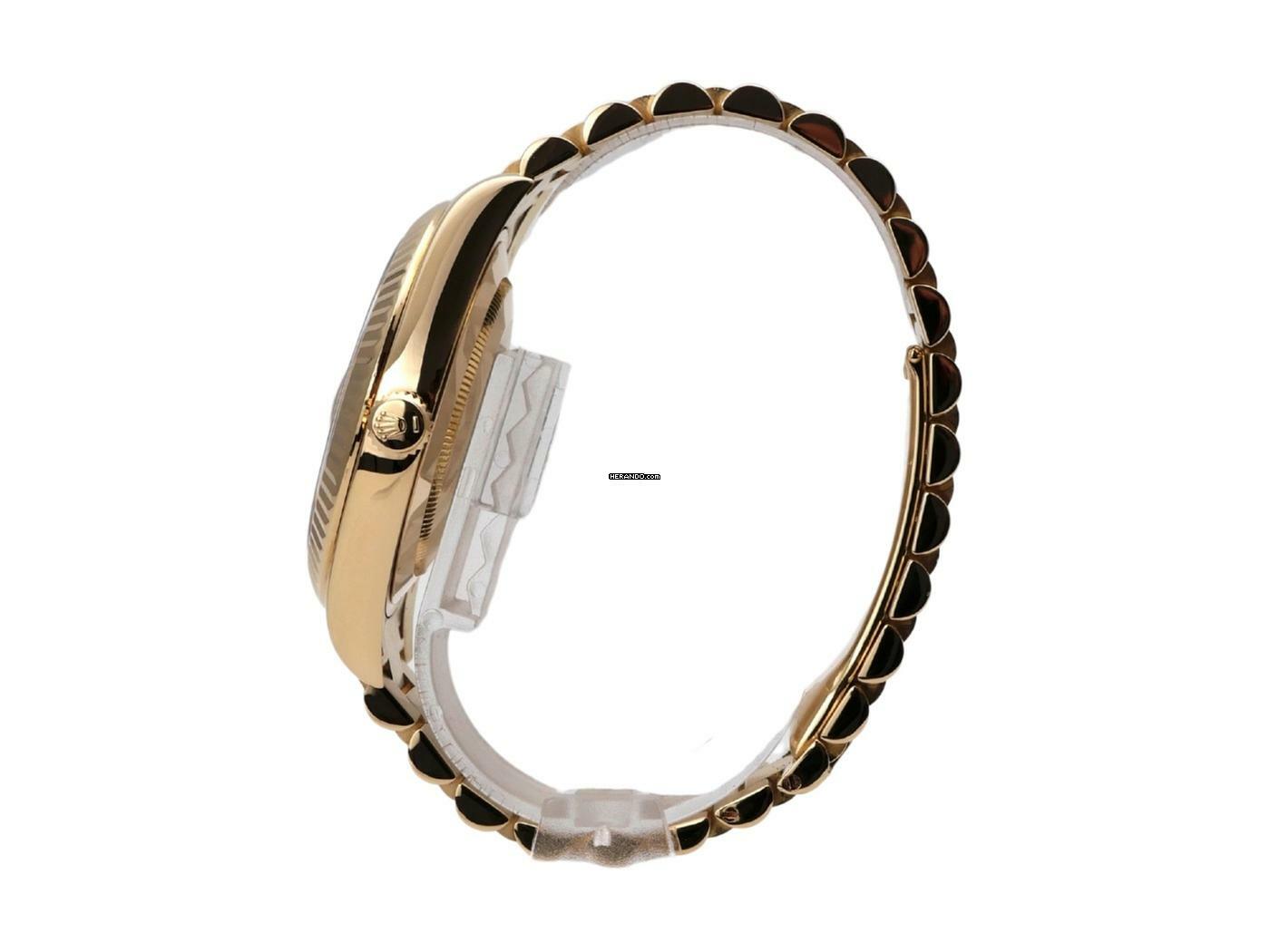 Thumbnail von Rolex Day-Date II 218238 Gelbgold Champagner Diamant