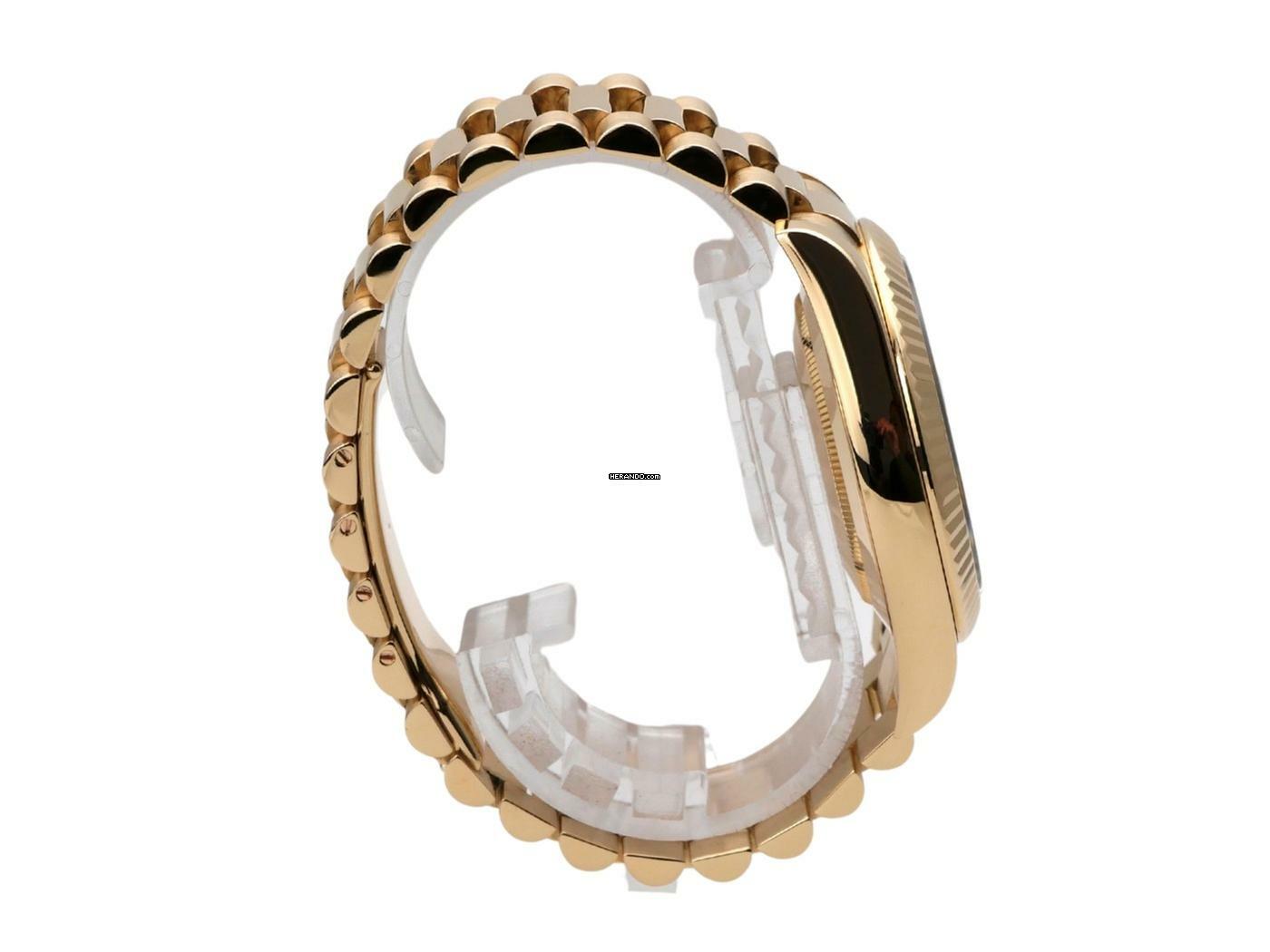 Thumbnail von Rolex Day-Date II 218238 Gelbgold Champagner Diamant