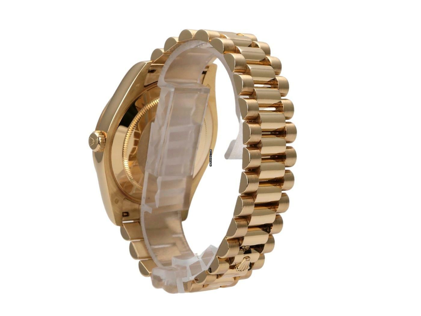 Thumbnail von Rolex Day-Date II 218238 Gelbgold Champagner Diamant