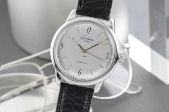 Thumbnail von Glashütte Original Sixties Stahl Automatik Ref.1-39-52-01-02-04 B&P 2020