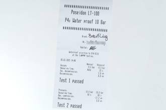 Thumbnail von Breitling Chronomat 44 Blacksteel Chronograph Automatik Stahl Ref. MB0111C3/BE35 B&P 2016