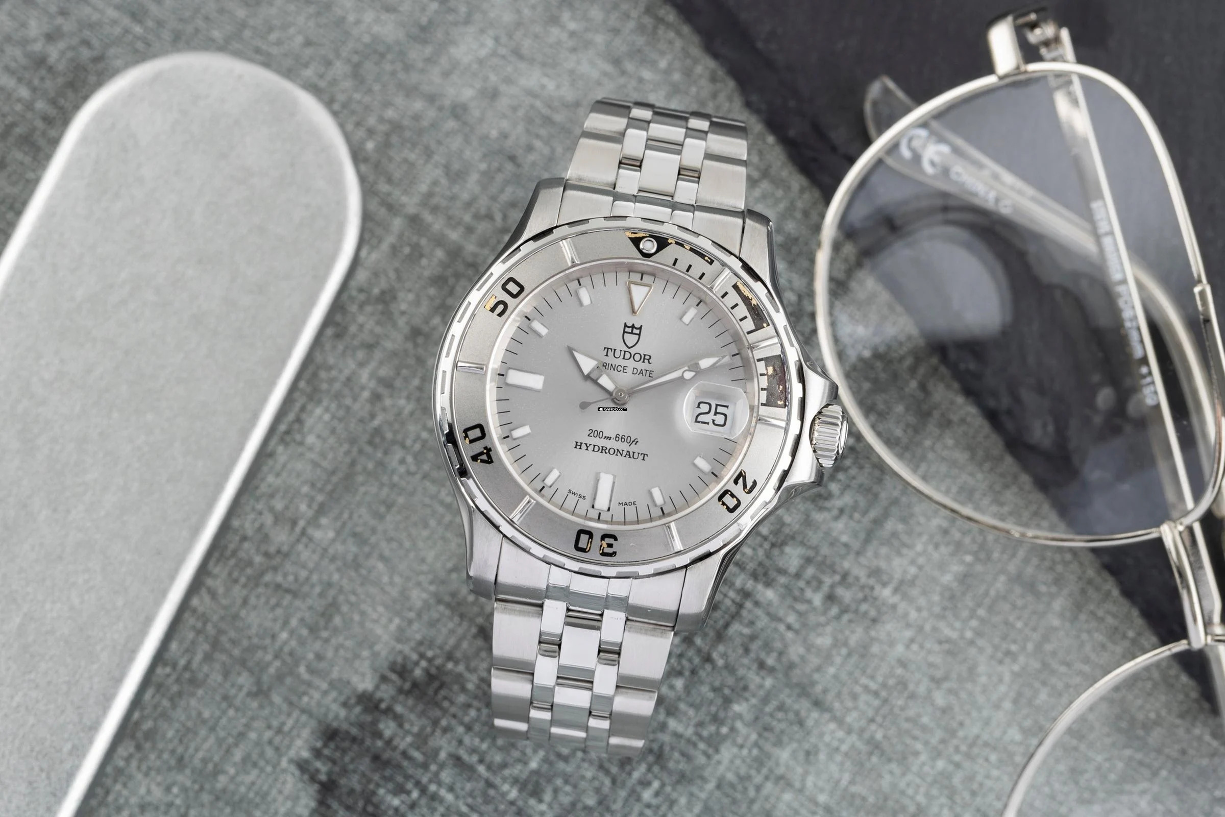 Tudor Hydronaut Prince Date Hydronaut Automatik Stahl Herrenuhr Ref. 89190P