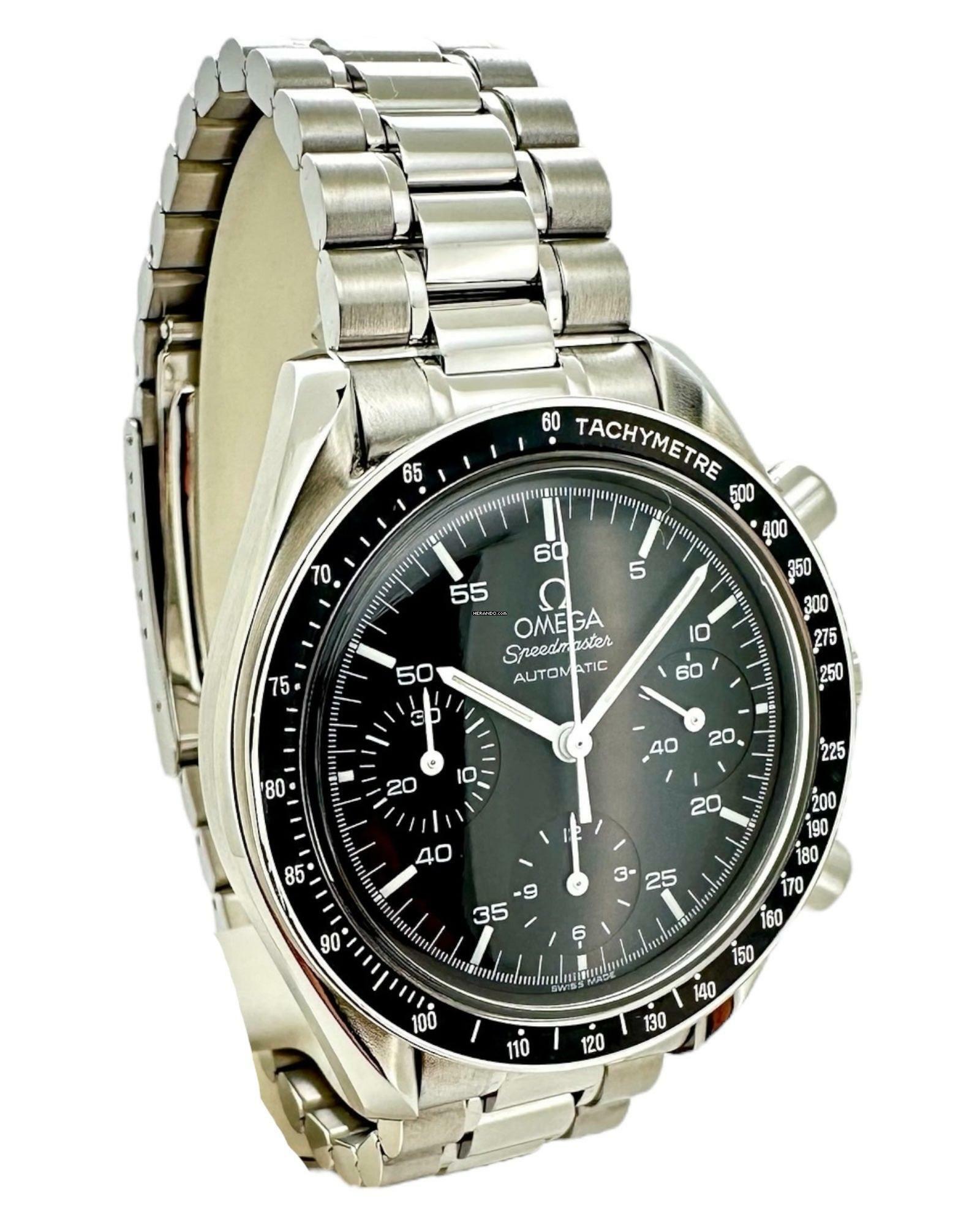 Thumbnail von Omega Speedmaster Reduced Automatic Jahr 2005 Referenz 35105000