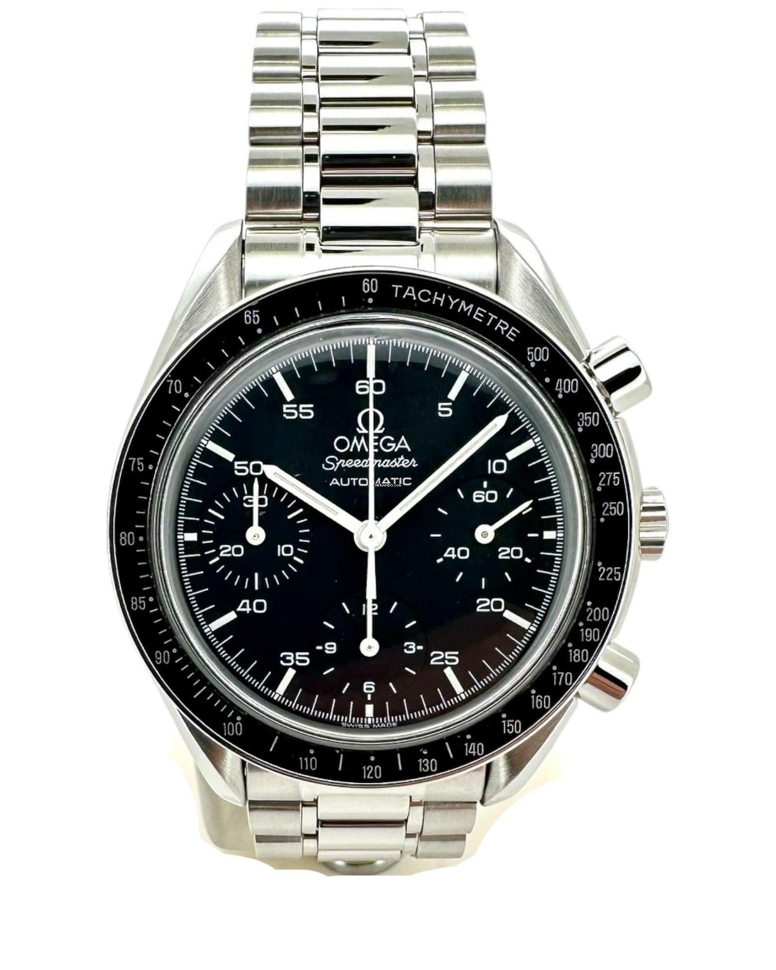  Omega Speedmaster Reduced Automatic Jahr 1998 Referenz 35105000 