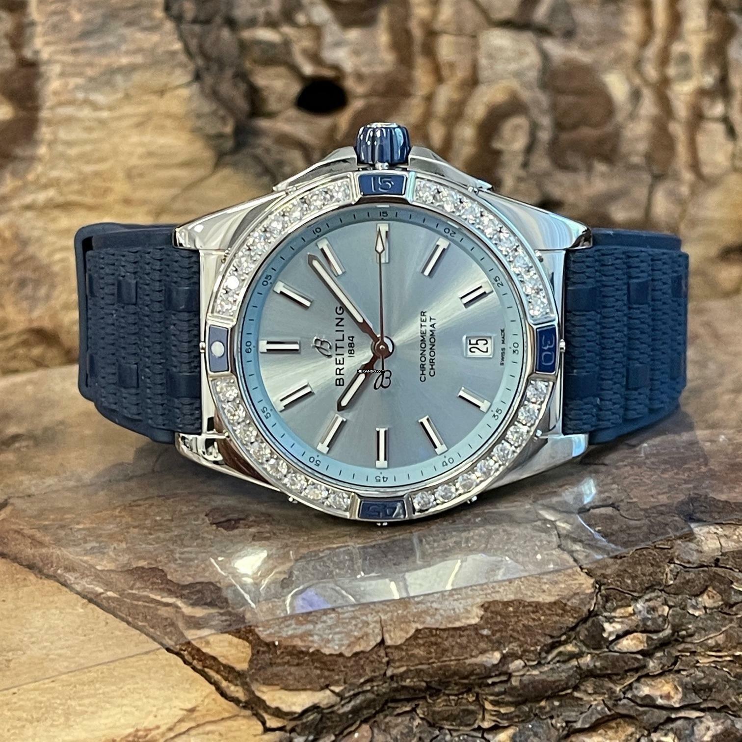 Thumbnail von Breitling Chronomat Super Chronomat Automatic 38 Ref: A17356531C1S1 FULL SET 2023