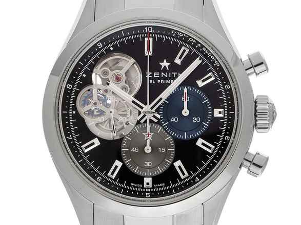  Zenith Chronomaster Open Ref.03.3300.3604/21.M3300 2025 Full Set Ungetragen 