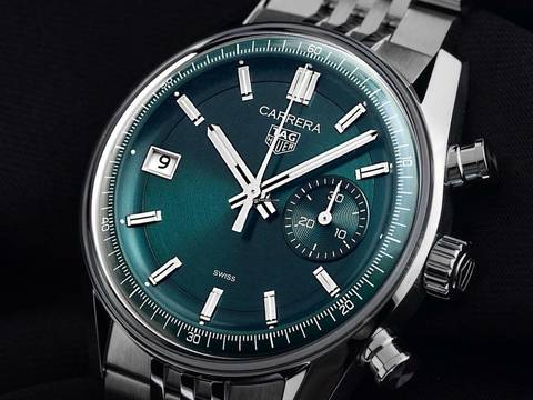  TAG Heuer Carrera Chronograph Ref.CBS2211.BA0048 2025 Full Set Ungetragen 